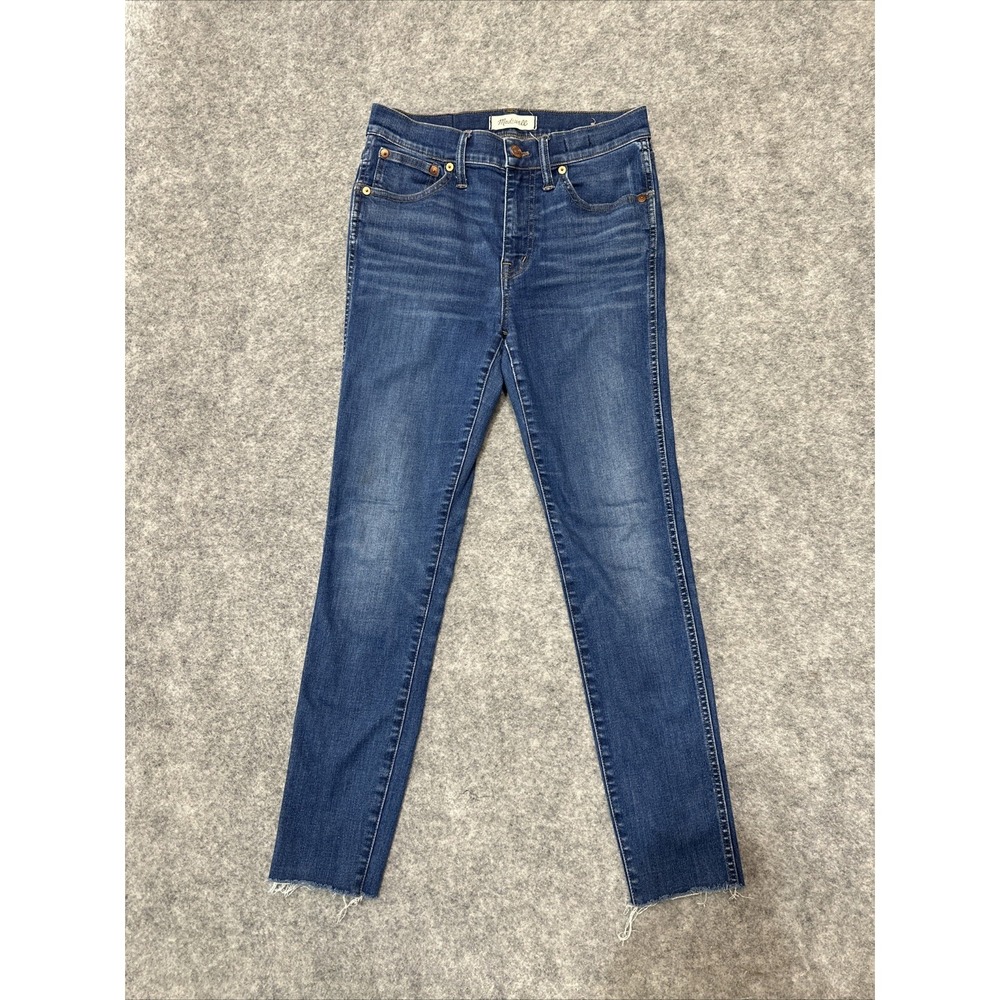 Madewell High Rise Skinny Jeans Women's Size 27 Blue Med Wash Denim